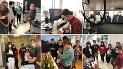 Besuch der Schüler und Schülerinnen des Goethe-Gymnasiums Weißenfels am 20.09.2021