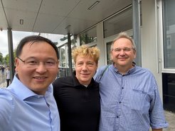 Xinliang Feng (MPI Halle), Grégory Schneider (Leiden University), and Thomas Heine (Technical University of Dresden)